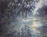 Claude Monet morning on the Seine Spain oil painting artist